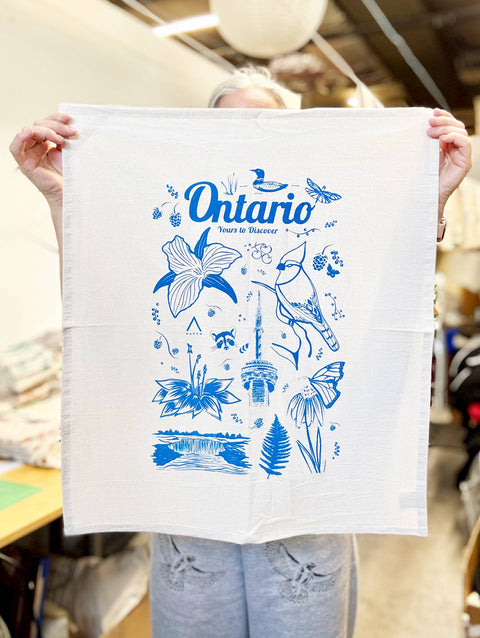 Ontario Organic Tea Towel