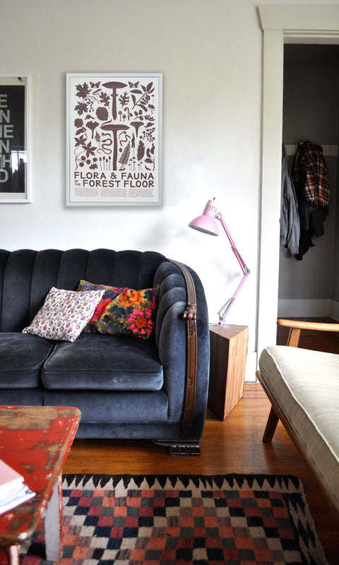 Forest Floor Flora & Fauna Screen Print