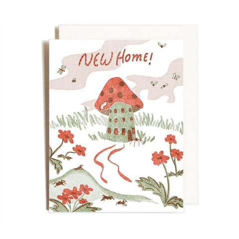 Mushroom Home Card