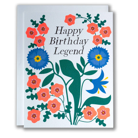 Happy Birthday Legend Card
