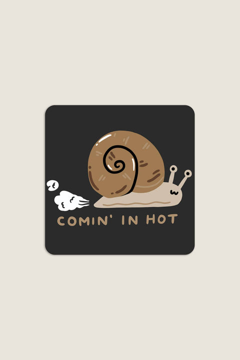 Comin' In Hot Sticker