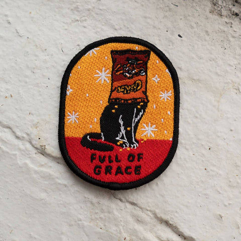 Full of Grace Embroidered Sticky Patch