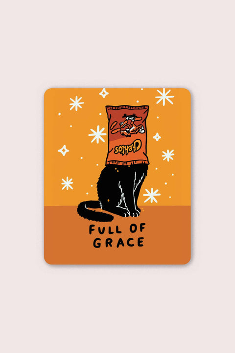 Full of Grace Sticker
