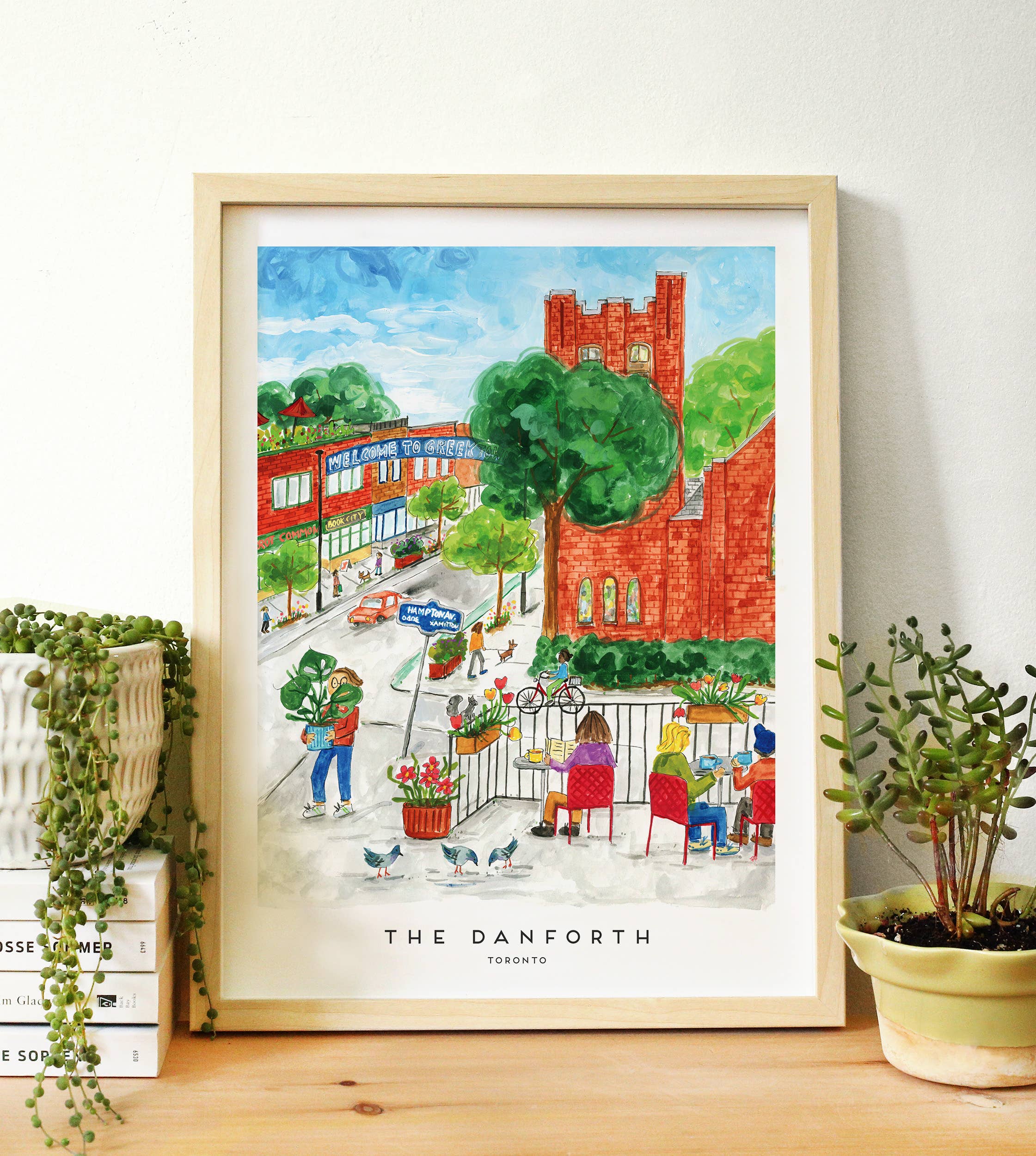 Toronto's The Danforth Print – Spruce Moose