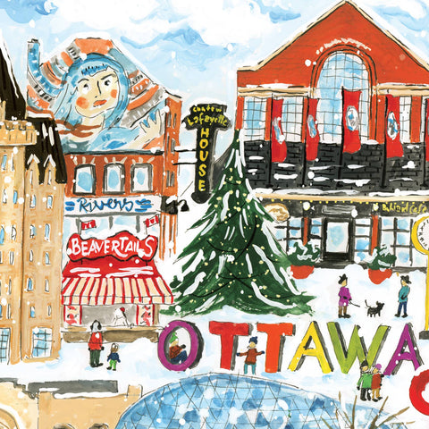 Ottawa Rideau Canal 1000-Piece Puzzle
