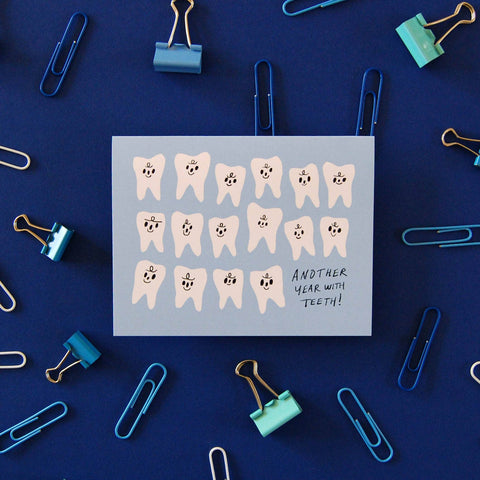 Toothy Birthday Card