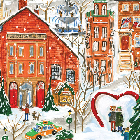 Snow Day in Toronto 1000-Piece Puzzle