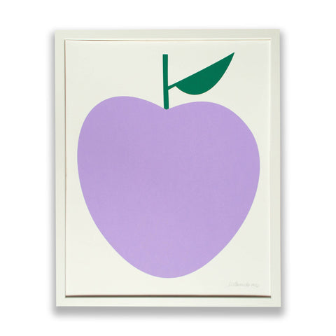 Plum 2-Colour Screen Print