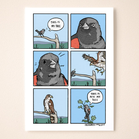 This Is My Tree Comic Print