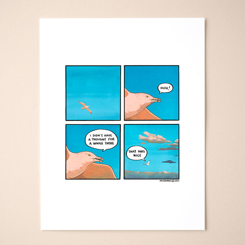 Clear Skies Comic Print