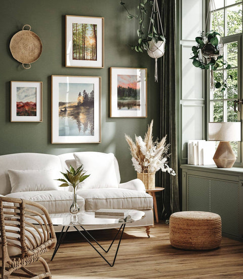 A Moment on the Lake Print