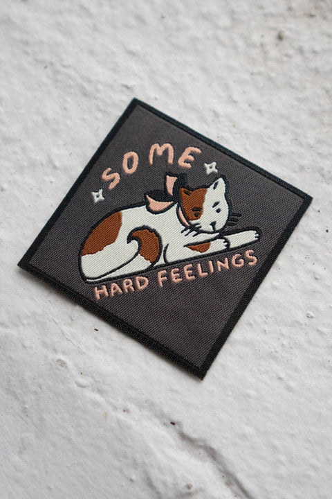 Some Hard Feelings Woven Sticky Patch
