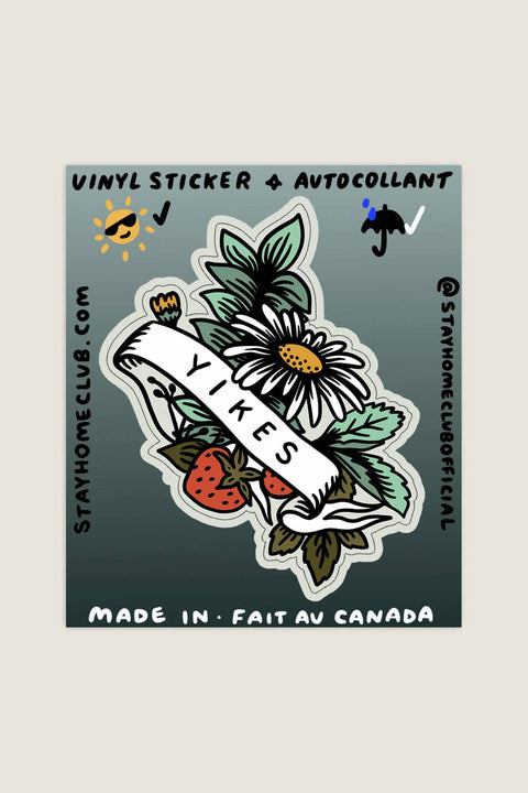 Yikes Sticker