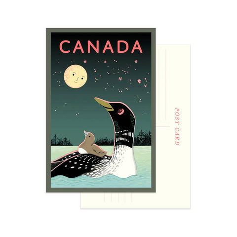 Loon of Canada Postcard