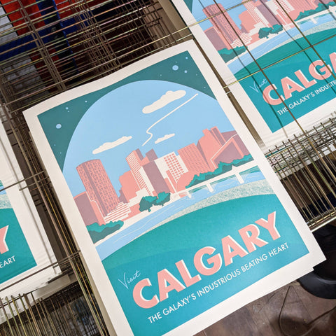 Calgary Screen Print