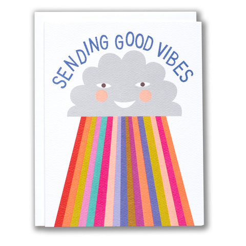 Sending Good Vibes Cloud Card