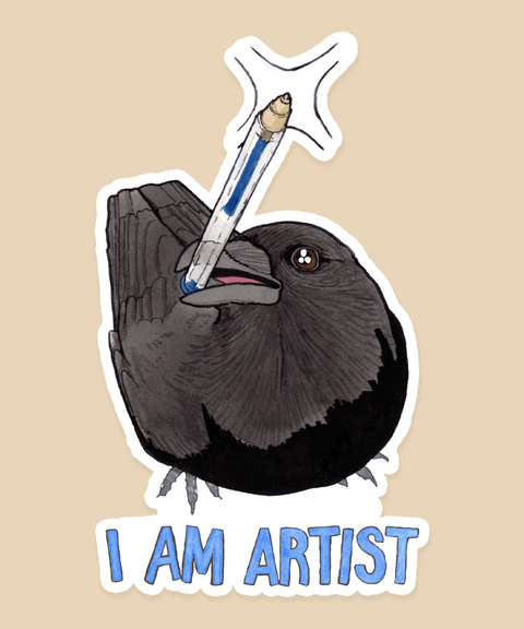 I Am Artist Sticker