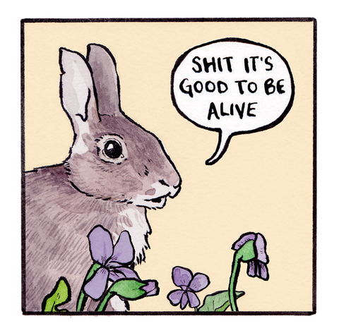 Shit It's Good To Be Alive Sticker