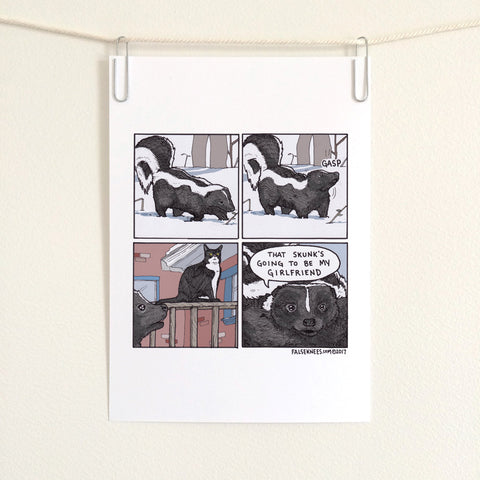 Coco Le Creep Comic Print