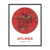 Aylmer Map Print