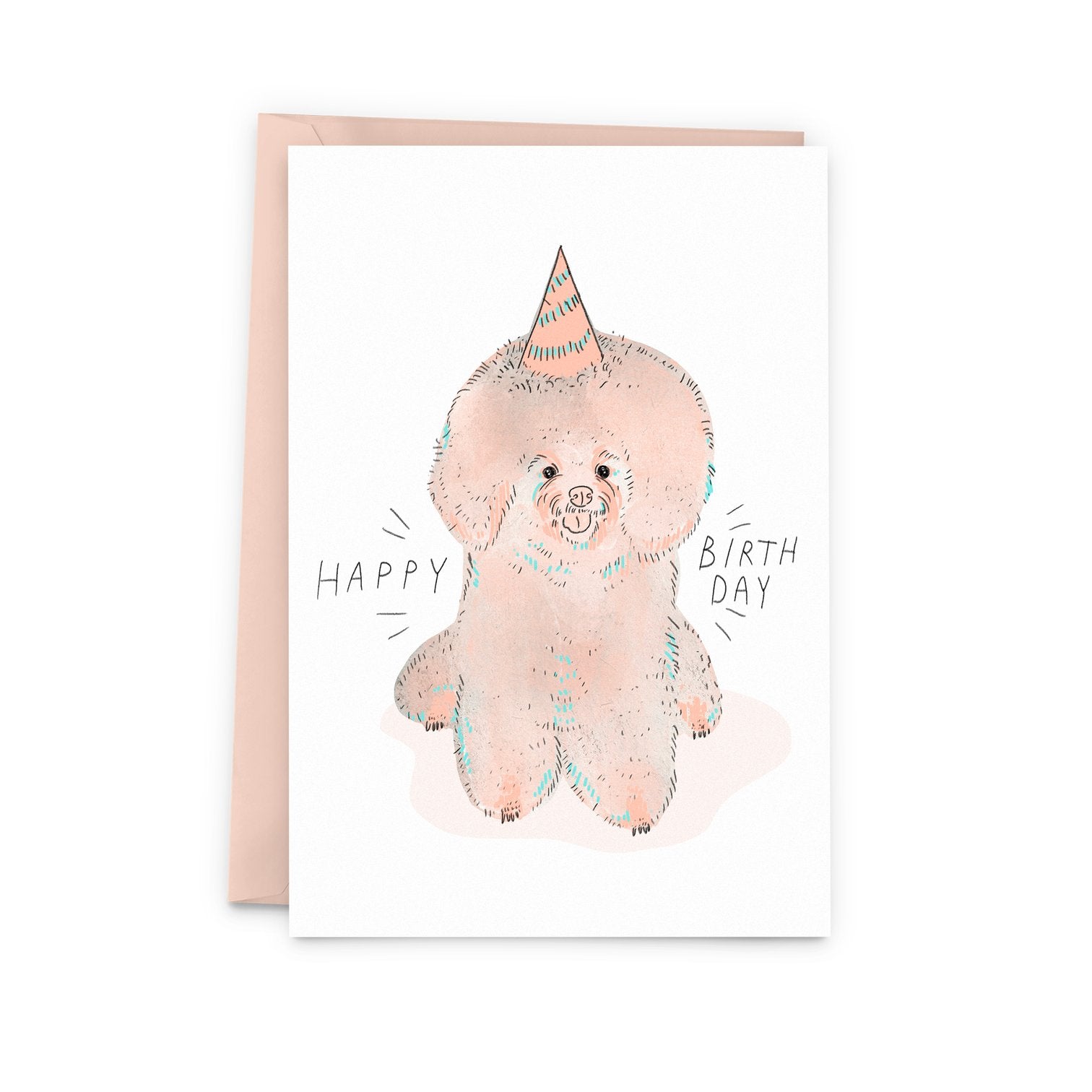 Birthday Bichon Card