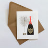 Champagne and Sparkler Card