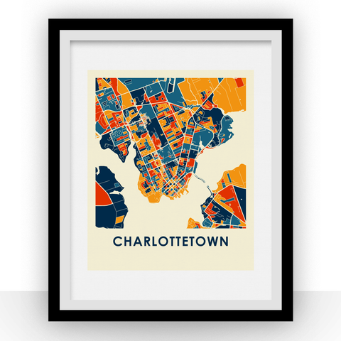Charlottetown Map Print