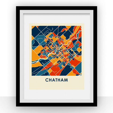 Chatham Map Print