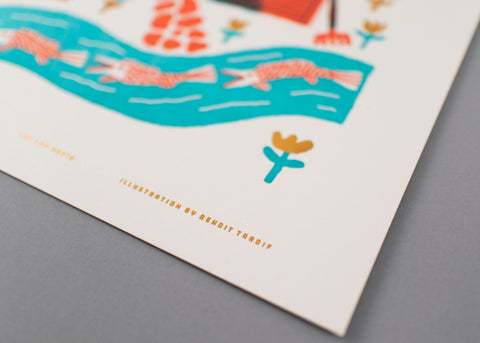 The Log Cabin by Benoit Tardif