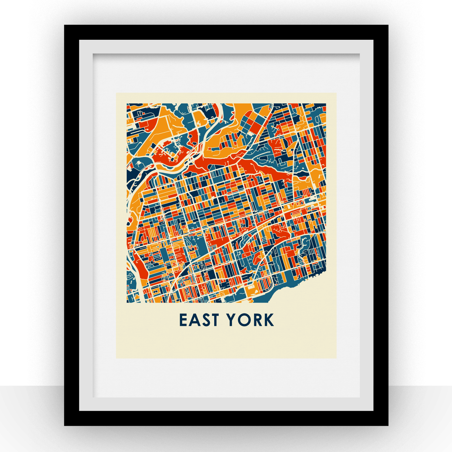 East York Map Print