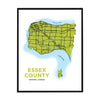 &lt;i&gt;*PICKUP ONLY*&lt;/i&gt;&lt;br&gt;Essex County Map Print