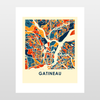 Gatineau Map Print