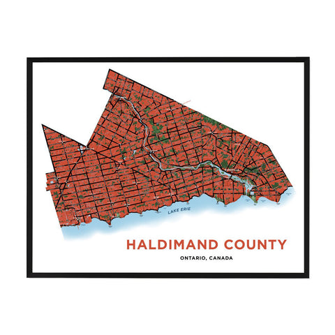 Haldimand County Map Print