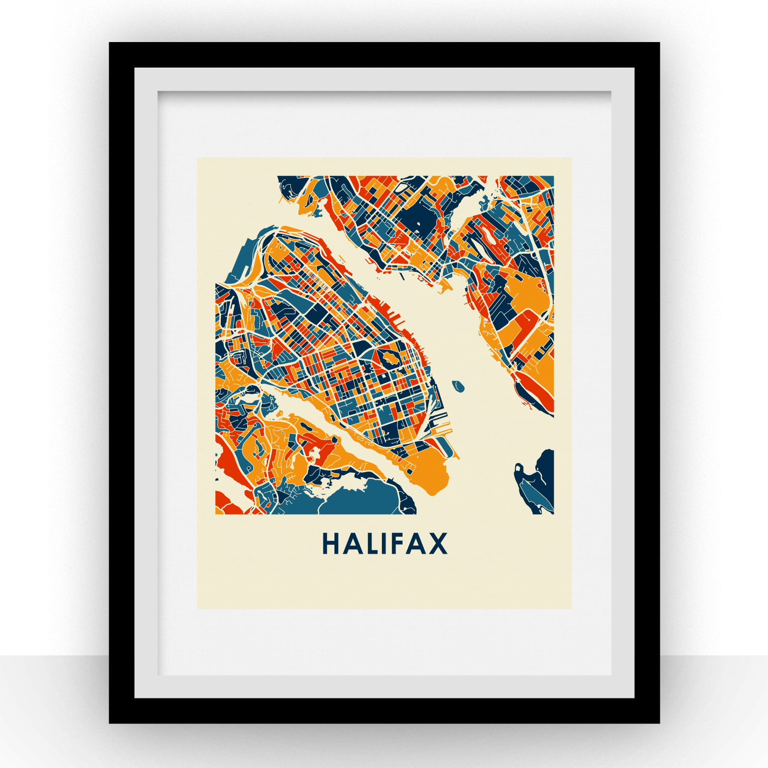 Halifax Map Print