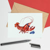 Lobster On The Phone Card