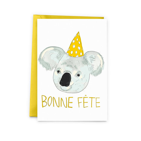 Koala Birthday Card