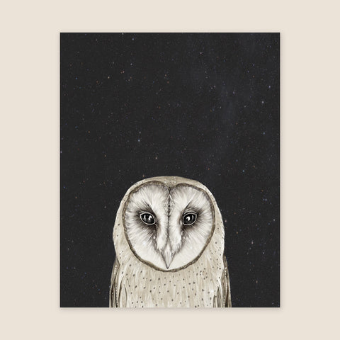 Night Owl Print