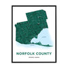 &lt;i&gt;*PICKUP ONLY*&lt;/i&gt;&lt;br&gt;Norfolk County Map Print