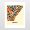 Oakville Map Print
