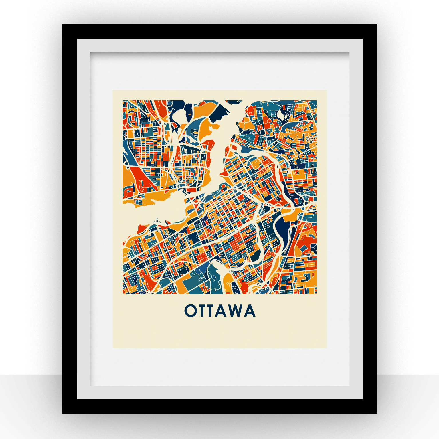 Ottawa Map Print