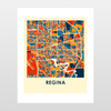 Regina Map Print