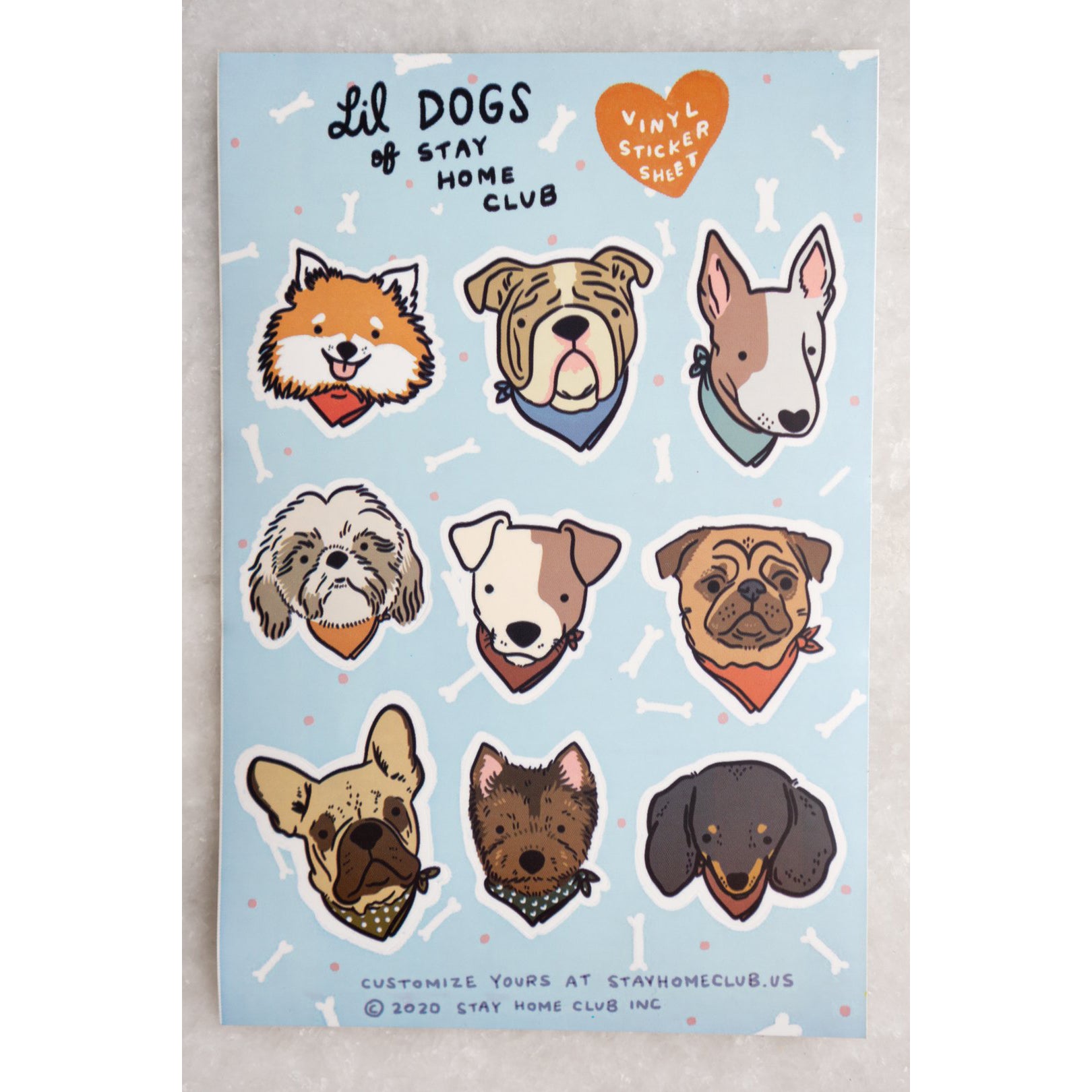 Lil Dogs Sticker Sheet