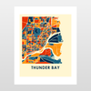 Thunder Bay Map Print