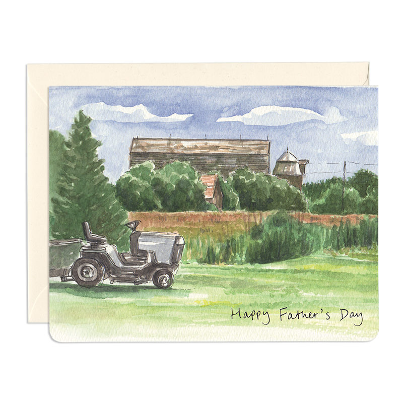Tractor Dad Card