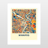 Winnipeg Map Print