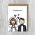 Congrats Bride & Groom Card