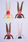 Headstands Riso Print