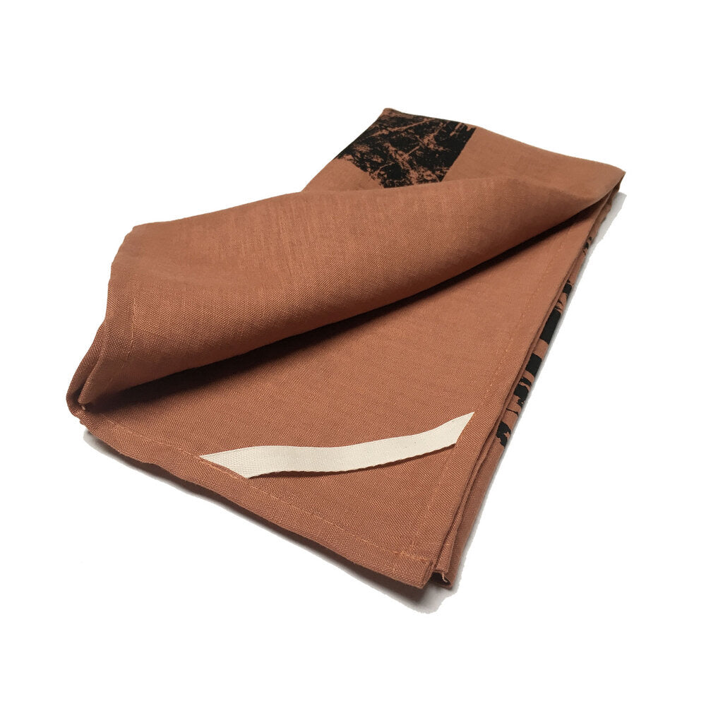 Joe Kool's Linen Tea Towel Copper