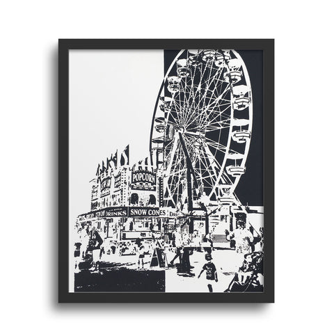 Western Fairground Print