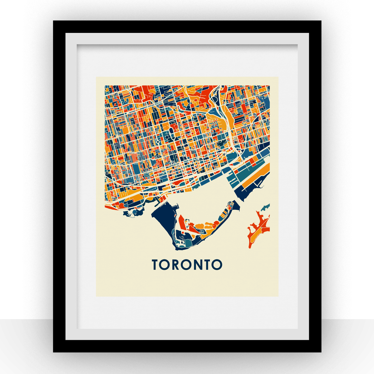 Toronto Map Print